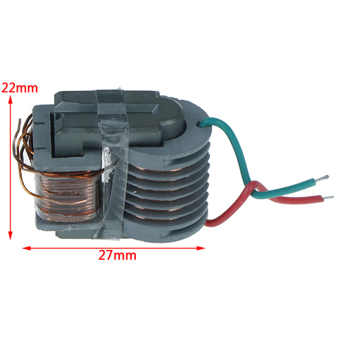 Generador de arco de bobina de voltaje del inversor de alta frecuencia, 15KV, aumento de 10KV, 1 ud. ► Foto 1/6