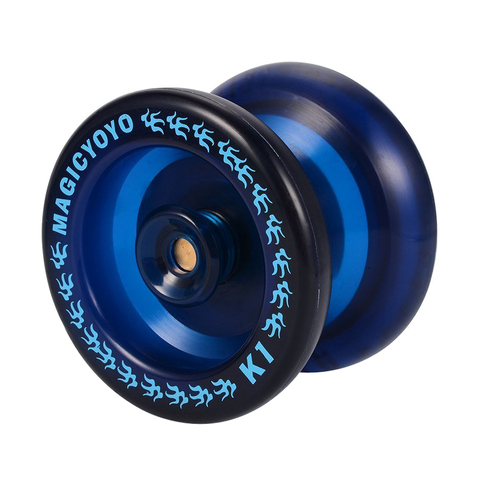 Magic yo-yo K1 ABS plástico profesional YOYO bola rodamiento cuerda truco juguete para regalo azul ► Foto 1/6