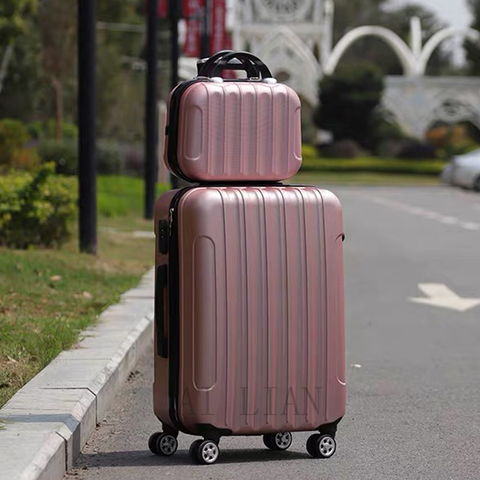 Maleta de viaje con ruedas giratorias para mujer, conjunto de equipaje de 20 pulgadas y 22 '', 24/28 pulgadas, Maleta de ruedas de cabina ► Foto 1/6