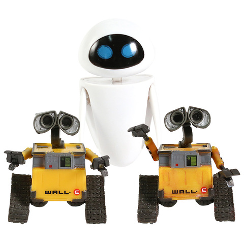 Wall-e Robot Wall E & EVE, colección de figuras de acción en PVC, modelo de juguete ► Foto 1/6