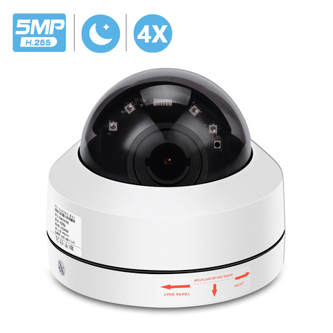 BESDER POE 5MP velocidad cámara IP domo PTZ PoE Mini Video de seguridad CCTV Cámara 4X lente Zoom motorizado 2MP 5MP PoE IR 40M P2P ONVIF ► Foto 1/6