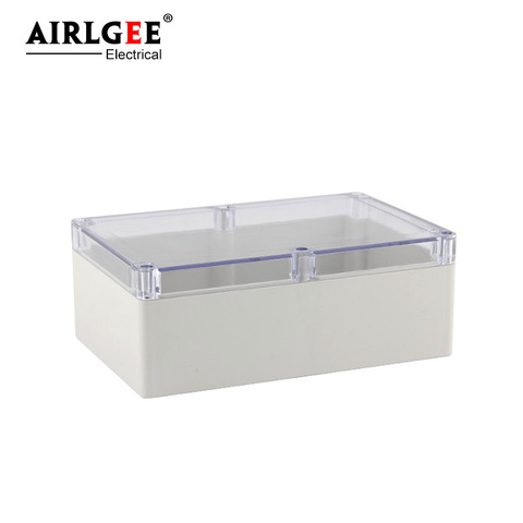 Caja de plástico ABS para instalación de tornillos, cubierta transparente impermeable Ip65, 230x150x85mm ► Foto 1/5