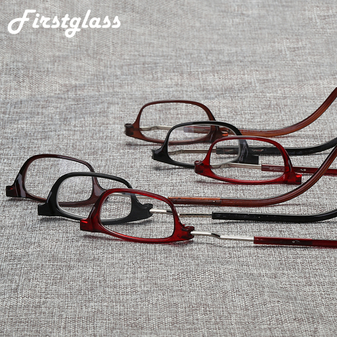 PANDER-Gafas de lectura magnéticas para hombre y mujer, lentes de presbicia ajustables para cuello colgante, permanentes, portátiles, cuadradas de marco completo ► Foto 1/6