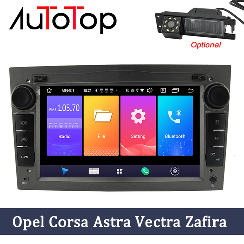 AUTOTOP Opel Android Auto Multimedia-Player 2 Din Android 9.0 Opel DVD GPS Für Astra Meriva Vectra Antara Zafira Corsa Vauxhall ► Foto 1/6