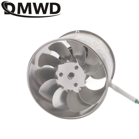 DMWD-extractor de aire para inodoro de cocina, miniventilador de escape de 4 