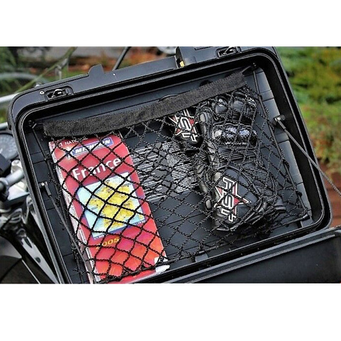 Organizador de almacenamiento de equipaje, red de malla de carga para varios artículos, clasificador para BMW F650GS F700GS F750GS F800GS R850GS R1200GS R1250GS ► Foto 1/6