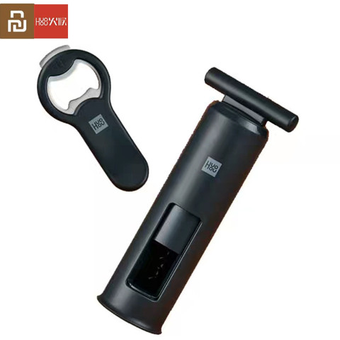 Abridor de botellas de vino Xiaomi Huohou de acero inoxidable, automático, magnético, para Bar, cocina, barbacoa ► Foto 1/6