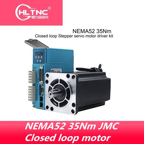 NEMA52-kit de controlador de servomotor paso a paso, 3 fases, 35Nm, 4956ozf, circuito cerrado, JMC 130J12225EC-2500 + 3HSS2208H ► Foto 1/1