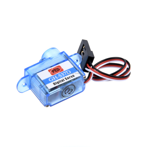 GH-S37D-Mini Servo para avión, helicóptero, barco y coche teledirigido, PES GH-S37A, 3,7g ► Foto 1/5