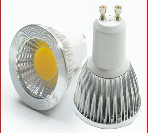 Super brillante Bombilla de foco LED GU10Light regulable Led 110V 220V AC 6W 9W 12W LED GU5.3 GU10 lámpara LED COB luz GU 10 led GU5.3 ► Foto 1/6