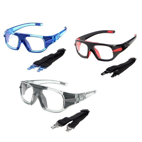 Gafas deportivas protectoras para baloncesto y fútbol, lentes ópticos de seguridad con marco extraíble para Miopía ► Foto 1/6