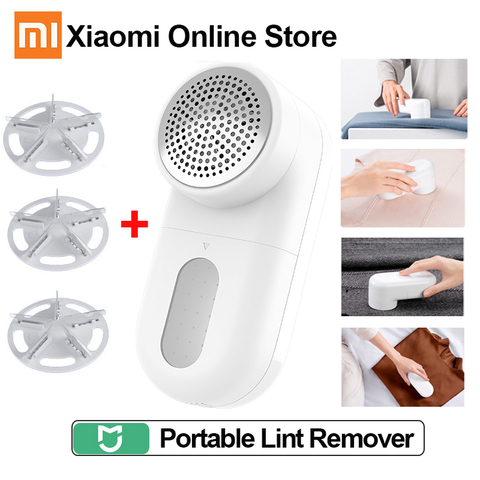 Xiaomi-eliminador de pelusas Mijia, máquina para cortar ropa, suéter, afeitado, cortadora de pelusas con carga USB ► Foto 1/6