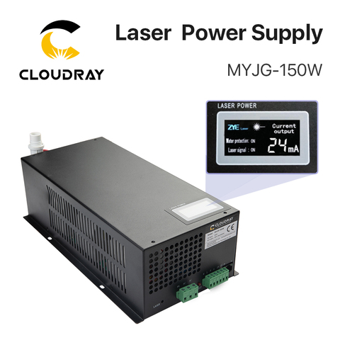 Cloudray 130-150 W CO2 alimentación láser para CO2 grabado láser máquina de corte MYJG-150W categoría ► Foto 1/6