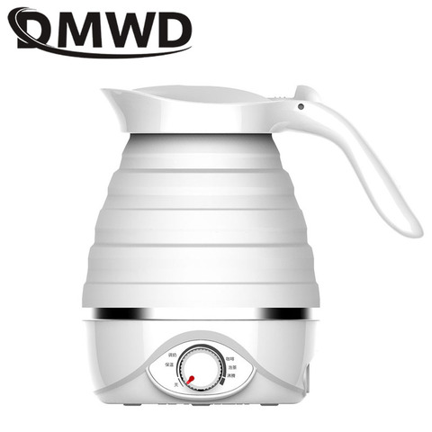 DMWD-hervidor de agua eléctrico portátil y plegable de silicona, aislamiento térmico de agua caliente para ebullición, Caldera de té ► Foto 1/6