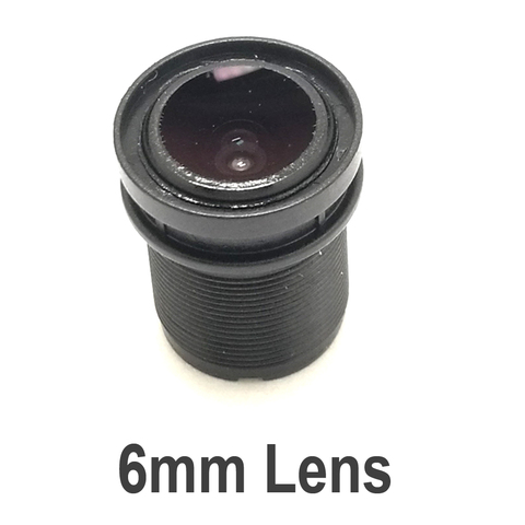 Mini lente de 6mm lente de cámara de seguridad CCTV M12 2MP 1/2.7 vigilancia de formato de imagen ► Foto 1/6