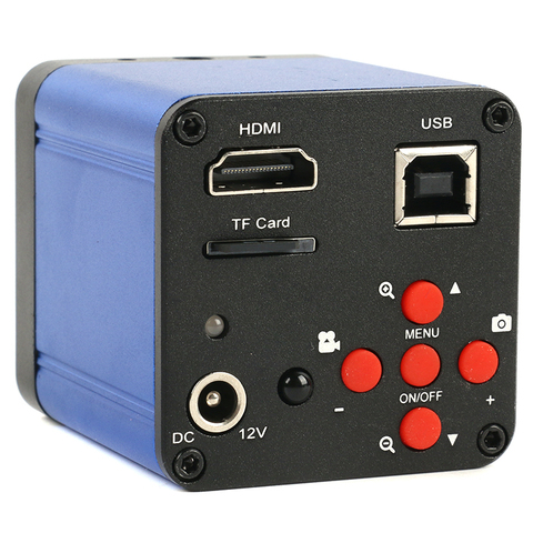 38MP FHD 1080P HDMI Digital USB Industrial cámara de Video de microscopio C-Mount TF tarjeta de almacenamiento de imagen grabadora de vídeo ► Foto 1/6