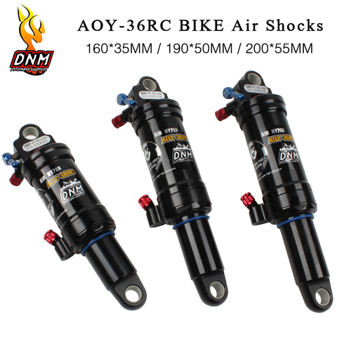 DNM AOY-36RC montaña aire MTB bloqueo choque y XC AM bicicletas amortiguador trasero 165mm 190 MM 200mm ► Foto 1/6