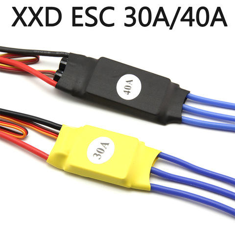 Nuevo Gobernador electrónico ESC sin escobillas Sida XXD 30A 40A 50A 80A modelo de avión ala fija modelo ESC clase ESC Rc ► Foto 1/5