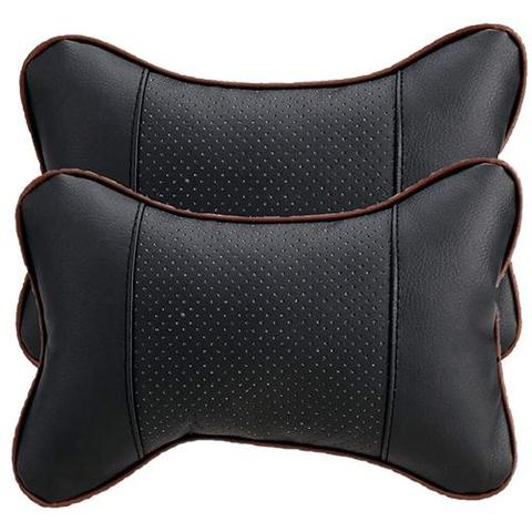 Cojines ergonómicos para asiento de coche, almohada de descanso del cuello, reposacabezas, banda elástica fija, duraderos, suaves y cómodos, 2 uds. ► Foto 1/6