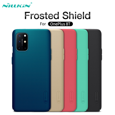 Nillkin-funda rígida de protección para OnePlus 8T, Protector trasero de teléfono para OnePlus 8T, 1 + 8T ► Foto 1/6