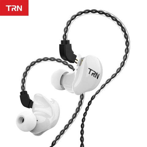 Auriculares intrauditivos TRN V10 2DD 2BA, auriculares híbridos con Monitor de DJ, Auriculares deportivos para correr, auriculares TRN V90 V20 V80 V30 AS10 T2 ► Foto 1/6