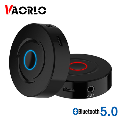 VAORLO-Mini transmisor y receptor inalámbrico 2 en 1 para auriculares, adaptador de música estéreo con clavija AUX 3,5 y Bluetooth 5,0 ► Foto 1/6