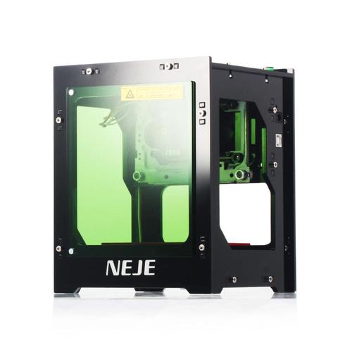 NEJE-Mini grabador láser de 405nm, 1500mw/2000mW, máquina de corte, enrutador de madera, impresora láser de escritorio DIY ► Foto 1/6