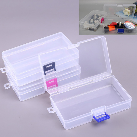 Práctica caja de herramientas caja contenedora de plástico para herramientas caso tornillo de coser cajas PP transparente componente tornillo de la joyería caja de almacenamiento ► Foto 1/6
