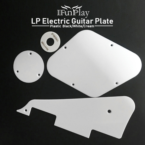 Golpeador de Guitarra eléctrica LP, placa de golpeador/cavidad/cubiertas de interruptor/pastilla, placa selectora para GB LP Guitarra eléctrica ► Foto 1/6