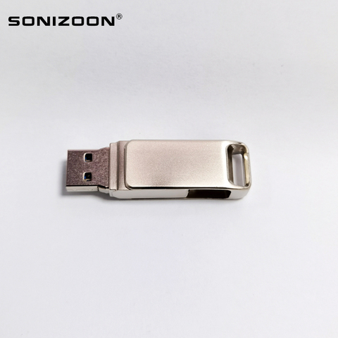 SONIZOON tipo C-USB3.1 OTG USB Flash Drive tipo C Pen Drive 8GB 16GB 32GB 64 GB USB 3,0 Pendrive para el tipo-C ► Foto 1/6