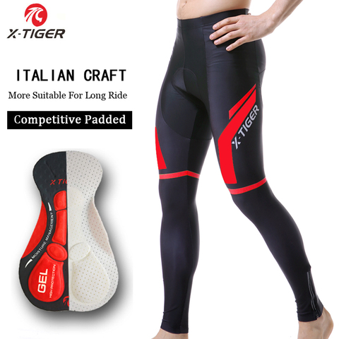 X-tiger otoño Pantalones de ciclismo con 5d gel pad Medias de Ciclismo MTB bike Pantalones downhill Bicicletas Pantalones Ciclismo Pantalones ► Foto 1/6