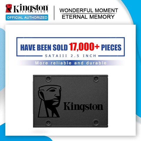 Kingston A400 SSD interna Unidad de estado sólido de 120GB 240GB 480GB 2,5 inch SATA III HDD Disco Duro HD PC portátil 960GB 500GB 1TB gb ► Foto 1/6