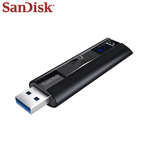 Original Sandisk Extreme Pro de estado sólido USB Flash Drive USB 3,1 Pendrive 128GB 256GB lápiz de memoria USB U Dispositivo de almacenamiento de disco ► Foto 1/5
