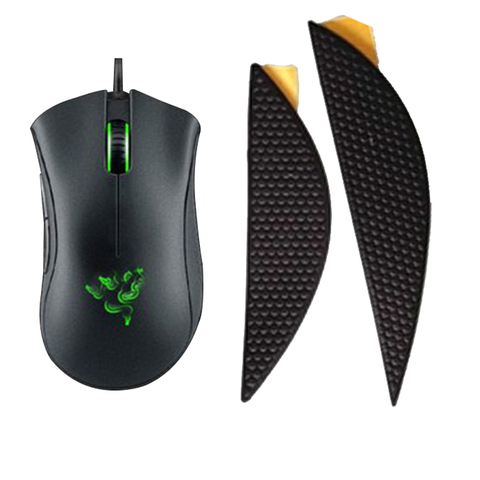 Cinta antideslizante original para Razer deathadder elite mouse, almohadillas resistentes al sudor, ratón, cinta elástica, lateral refinado ► Foto 1/1