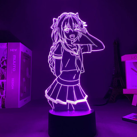 Lámpara 3D de Anime Fate Apocrypha Astolfo, luz Led nocturna para decoración de dormitorio, regalo ► Foto 1/6