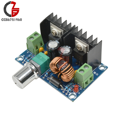 XL4016 PWM modulación DC-DC 5 V-40 V a 1,2-36 V convertidor Buck ajustable paso abajo módulo de alimentación Max 8A 200W ► Foto 1/6