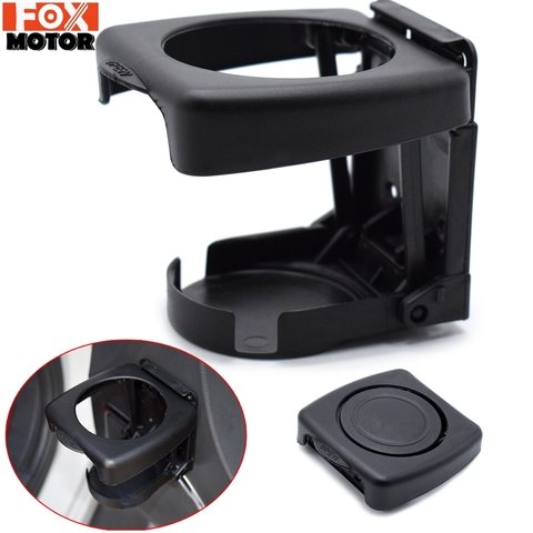 Soporte de taza para bebidas de coche soporte de copa plegable Universal ajustable soporte para bebidas puerta trasera de coche soporte para bebidas ► Foto 1/6