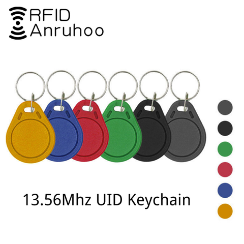 5/10 Uds de Control de acceso RFID clon placa inteligente NFC Chip 0 bloque de copia regrabable clave Fob 13,56 MHZ 1K S50 duplicador copia etiqueta ► Foto 1/1