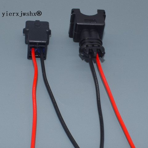 Yierxjwshx 1 Uds Auto combustible enchufe de la bomba de cable conector de cableado de 2 pines apto para Webasto centralitas accesorios de calentador de 282189-1 ► Foto 1/6