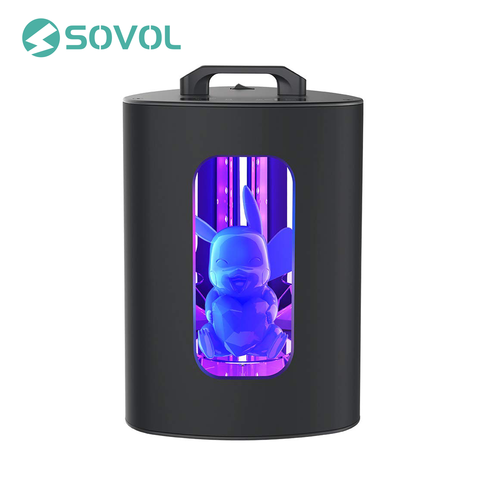 Sovol-máquina de curado de resina SL1, 405nm, estación de curado de resina UV con placa giratoria accionada por luz para modelo de impresión 3D LCD DLP SLA ► Foto 1/6