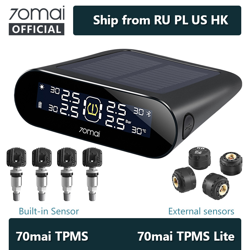 70mai Sensor TPMS Externo - Sensor de Presión Neumaticos