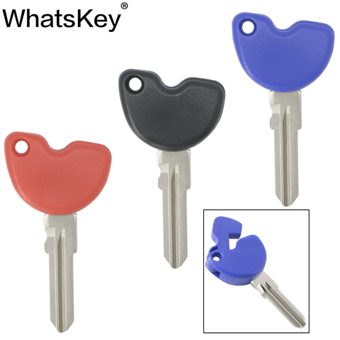 WhatsKey-llave de motocicleta para Piaggio Gilera Nexus, llave de motocicleta con Chip, 500, 150, cremallera 50, Beverly 300, Typhoon 100, MP3, Fly 125 ► Foto 1/6