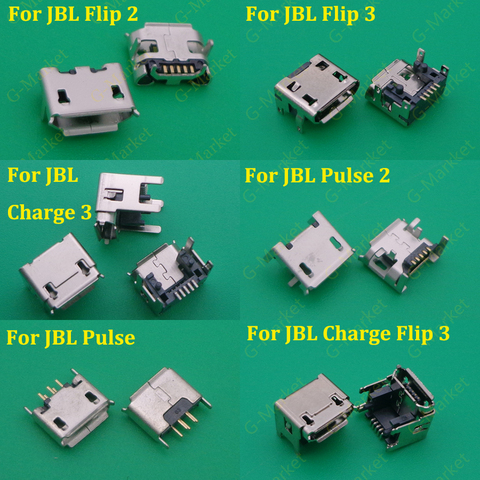 Altavoz con Bluetooth para JBL Charge Flip 3, 2 pulsos, 5 pines, 5 pines, conector de puerto de carga, 10 Uds. ► Foto 1/1