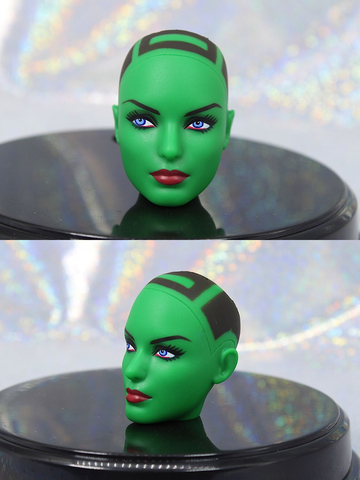DIY muñeca nueva Dald cabeza pelo hombre mujer cabeza de la muñeca juguetes a los niños jugando casa DIY juguete negro blanco piel muñeca juguete de regalo ► Foto 1/6