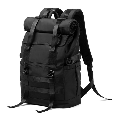 Mochilas de viaje impermeables de gran capacidad para hombre y mujer, morrales multifuncionales para ordenador portátil para adolescentes, mochila escolar para hombre y mujer, 15,6 ► Foto 1/6