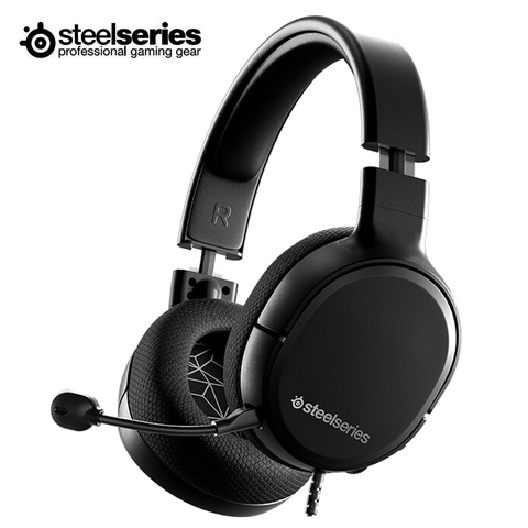 SteelSeries ARCTIS 1-plataforma de juegos por cable auriculares con ClearCast de cancelación de ruido para PC móvil Mac PlayStation Xbox interruptor ► Foto 1/1