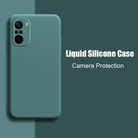 Funda de silicona líquida para Xiaomi Redmi Note 10 Pro, funda de protección suave para cámara, preventa ► Foto 1/6