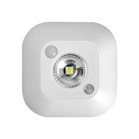 Lámpara LED con Sensor de movimiento para el pasillo, luz nocturna para el baño, luces de armario infrarrojo IR, Detector de movimiento, lámpara de pared ► Foto 1/1