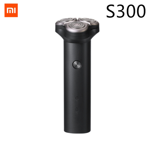 Xiaomi Mijia 3D flotante eléctrico inteligente máquina de S300 IPX7 impermeable de carga tipo-C de doble capa hoja seco y húmedo afeitar la barba ► Foto 1/6