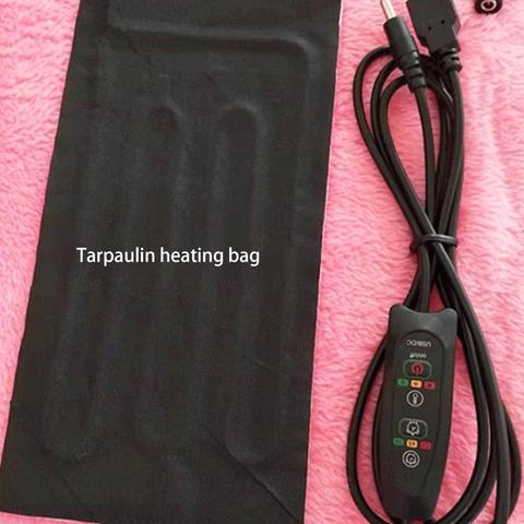 Almohadilla calefactora de ropa de 5V, almohadilla de fibra de carbono con USB, almohadillas de calentado rápido para espalda, cuello, hombros, calor del vientre ► Foto 1/6